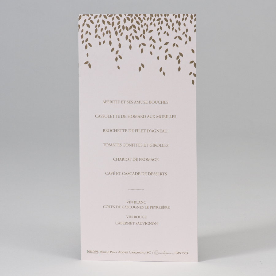 Menu Personnalisable