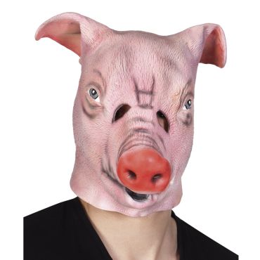 Masque Intégral en Latex Cochon Masque Intégral en Latex Cochon