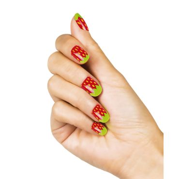 Faux ongles - Fraise Faux ongles - Fraise