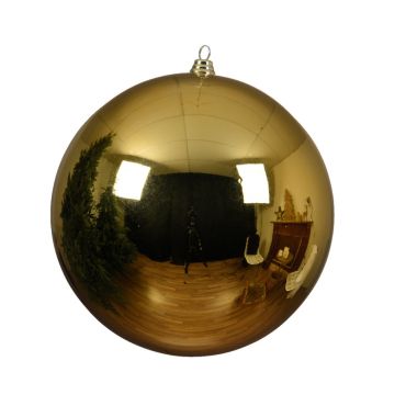 Boule de Noël géante dorée Ø20 cm | jourdefete.com Boule de Noël géante dorée Ø20 cm | jourdefete.com