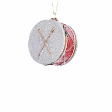 Tambour de Noël en Plastique à Suspendre Tambour de Noël en Plastique à Suspendre