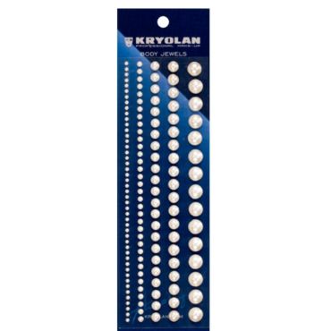 Bijoux de Peau Kryolan - Perles Blanches Bijoux de Peau Kryolan - Perles Blanches
