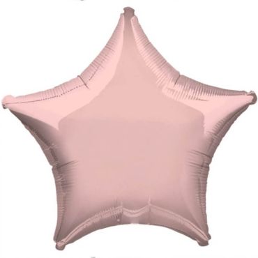 Ballon Hélium Etoile Rose Pastel Ballon Hélium Etoile Rose Pastel