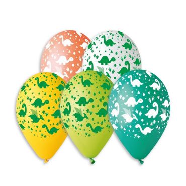 5 ballons de dinosaure | jourdefete.com 5 ballons de dinosaure | jourdefete.com