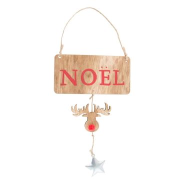 Suspension Noël - Bois - Petite Pancarte Noël Suspension Noël - Bois - Petite Pancarte Noël