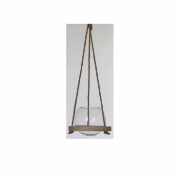 Vase Transparent à Suspendre - Petit Modèle