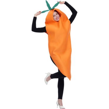 Costume carotte adulte orange humour soirée déguisée | jourdefete.com Costume carotte adulte orange humour soirée déguisée | jourdefete.com