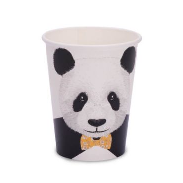 Sachet de 8 gobelets Joli Panda Sachet de 8 gobelets Joli Panda