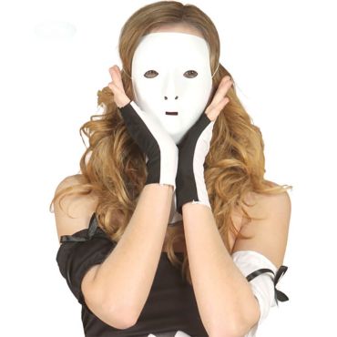 Masque blanc à décorer Masque blanc à décorer