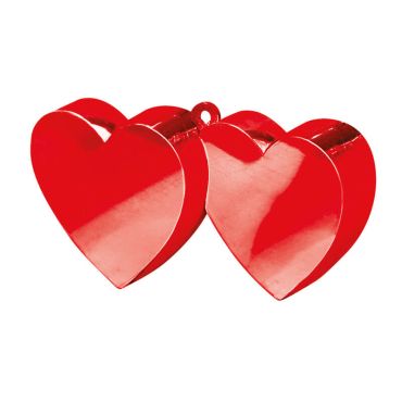 Poids à ballon - Cœurs entrelacés rouges Poids à ballon - Cœurs entrelacés rouges