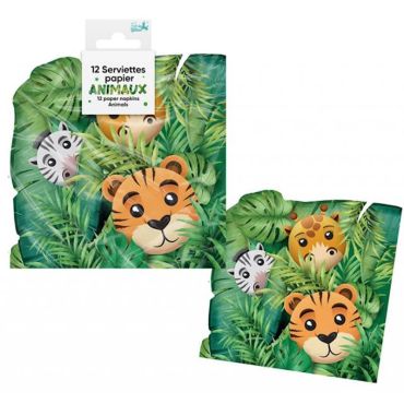 Des serviettes à l'effigie des animaux pour l'anniversaire de votre enfant | jourdefete.com Des serviettes à l'effigie des animaux pour l'anniversaire de votre enfant | jourdefete.com