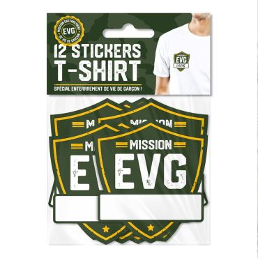 12 stickers pour Mission EVG | jourdefete.com 12 stickers pour Mission EVG | jourdefete.com