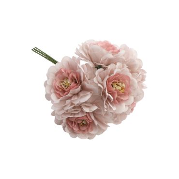 Mini bouquet de camélias décoratifs rose blush pour mariage, baptême ou communion | jourdefete.com Mini bouquet de camélias décoratifs rose blush pour mariage, baptême ou communion | jourdefete.com