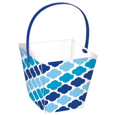 24 Mini Panier avec poignée – Bleu 24 Mini Panier avec poignée – Bleu