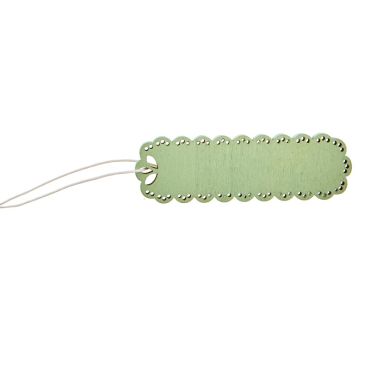 2 Pancartes Romantique - Vert 2 Pancartes Romantique - Vert