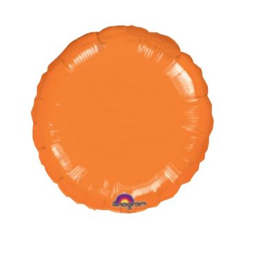 Ballon Hélium Rond Orange Ballon Hélium Rond Orange