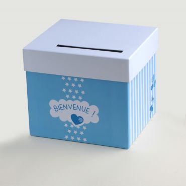 Urne Bienvenue - Bleu Urne Bienvenue - Bleu