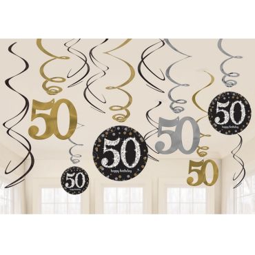 Suspensions 50 Ans - Or / Argent Suspensions 50 Ans - Or / Argent
