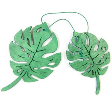 feuilles-tropicales-bois-decoration-exotique | jourdefete.com feuilles-tropicales-bois-decoration-exotique | jourdefete.com