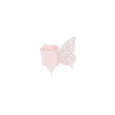 papillon-rose-poudre-rond-serviette | jourdefete.com papillon-rose-poudre-rond-serviette | jourdefete.com