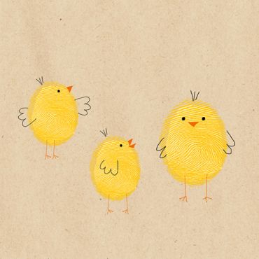 Serviettes cocktail "Famille de poussins" au design artisanal | jourdefete.com Serviettes cocktail "Famille de poussins" au design artisanal | jourdefete.com