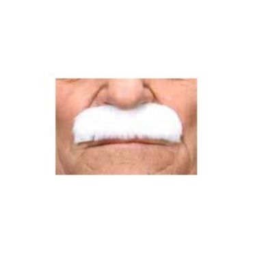 Moustache "Officier" - Blanche Moustache "Officier" - Blanche