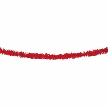 Guirlande Festive à Franges PVC - Rouge Guirlande Festive à Franges PVC - Rouge