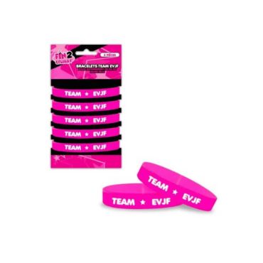 Pack de 5 Bracelets - Enterrement de Vie de Jeune Fille | jourdefete.com Pack de 5 Bracelets - Enterrement de Vie de Jeune Fille | jourdefete.com