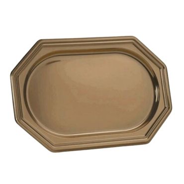 Plateaux octogonaux dorés élégants de 46 x 30cm par lot de 3 | jourdefete.com Plateaux octogonaux dorés élégants de 46 x 30cm par lot de 3 | jourdefete.com
