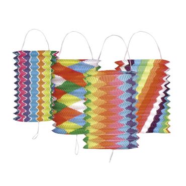 12 Lampions en Papier - Multicolore 12 Lampions en Papier - Multicolore
