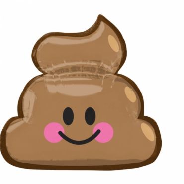 Ballon Hélium Emoji poop Ballon Hélium Emoji poop