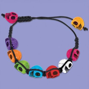 Bracelet "Day of the Dead" Multicolore Bracelet "Day of the Dead" Multicolore