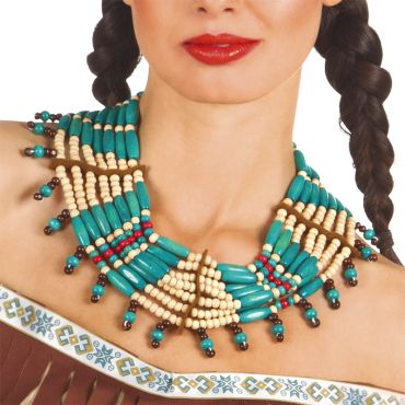 Collier de perles - Costume indien Collier de perles - Costume indien