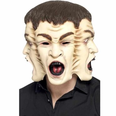 Masque latex triple visage Masque latex triple visage