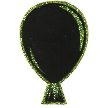 4 Pinces Ardoise Ballon - Vert 4 Pinces Ardoise Ballon - Vert