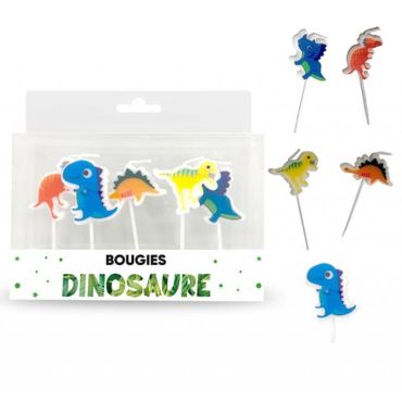 Un anniversaire dinosaure parfait grâce à ces bougies en forme de dinosaures colorés | jourdefete.com Un anniversaire dinosaure parfait grâce à ces bougies en forme de dinosaures colorés | jourdefete.com