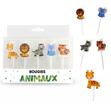 Un anniversaire animaux parfait grâce à ces bougies en forme d'animaux colorés | jourdefete.com Un anniversaire animaux parfait grâce à ces bougies en forme d'animaux colorés | jourdefete.com