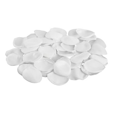 Pétales de rose satinés couleur blanc | jourdefete.com Pétales de rose satinés couleur blanc | jourdefete.com