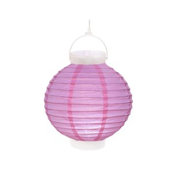 Lampion Lumineux 20 cm - Parme Lampion Lumineux 20 cm - Parme