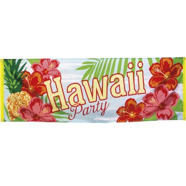 Bannière "Hawaï Party Paradise" Bannière "Hawaï Party Paradise"