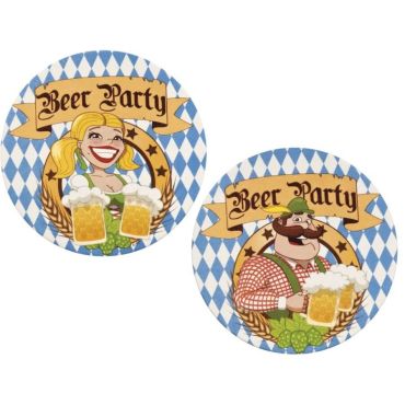 Sachet de 10 sous-verres Oktoberfest Sachet de 10 sous-verres Oktoberfest