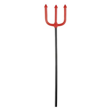 Trident rouge pour enfant - 58 cm Trident rouge pour enfant - 58 cm