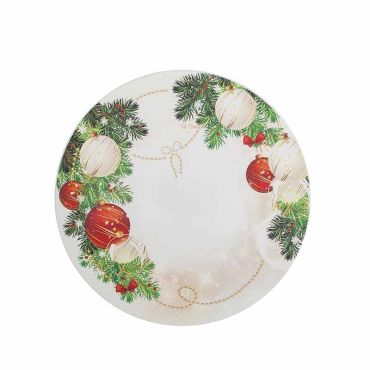 6 Sous-Assiettes 33 cm - Collection "Fancy Christmas" 6 Sous-Assiettes 33 cm - Collection "Fancy Christmas"