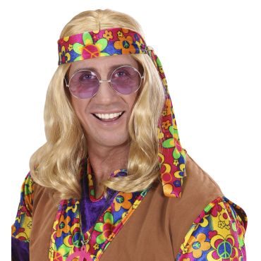 perruque hippie blonde perruque hippie blonde