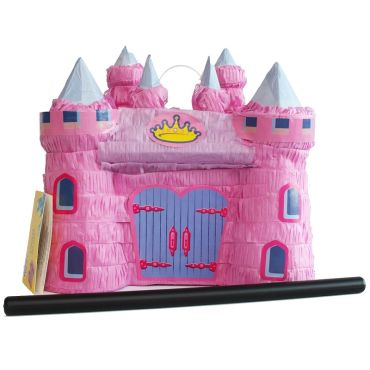 Pinata Château de Princesse avec Bâton Pinata Château de Princesse avec Bâton
