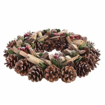 Couronne de Noël - Pomme de Pin Couronne de Noël - Pomme de Pin