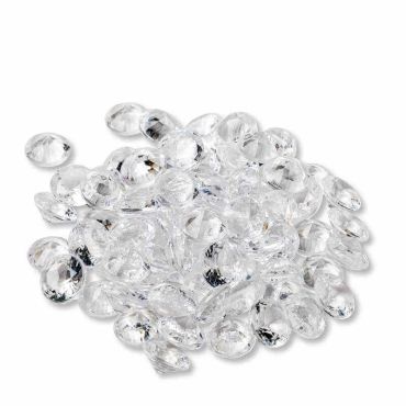 Décorations Mini Diamants Factices Transparents Décorations Mini Diamants Factices Transparents