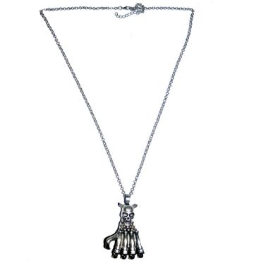 Collier Main de Squelette - Argent Collier Main de Squelette - Argent