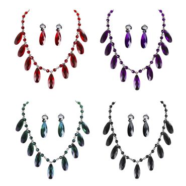 Ensemble Collier et Boucles d'oreilles Gothique Ensemble Collier et Boucles d'oreilles Gothique