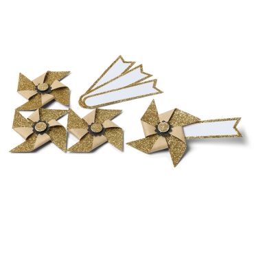 4 Marques-Places Moulins à Vent - Or 4 Marques-Places Moulins à Vent - Or
